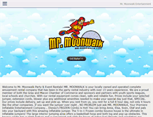 Tablet Screenshot of mr-moonwalk.com